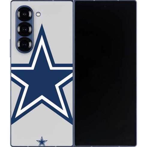 NFL Dallas Cowboys Large Logo Galaxy Z Fold6 Skin