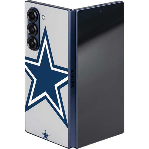 NFL Dallas Cowboys Large Logo Galaxy Z Fold6 Skin