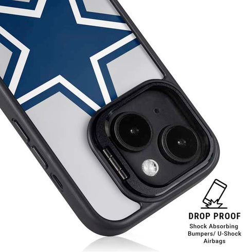 NFL Dallas Cowboys Large Logo iPhone 14 Plus Kickstand Case