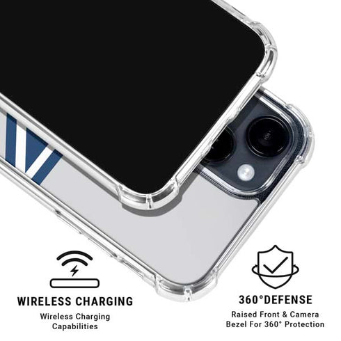 NFL Dallas Cowboys Large Logo iPhone 15 Clear Case