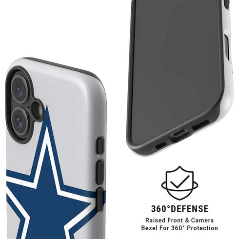 NFL Dallas Cowboys Large Logo iPhone 16 Magsafe Impact Case