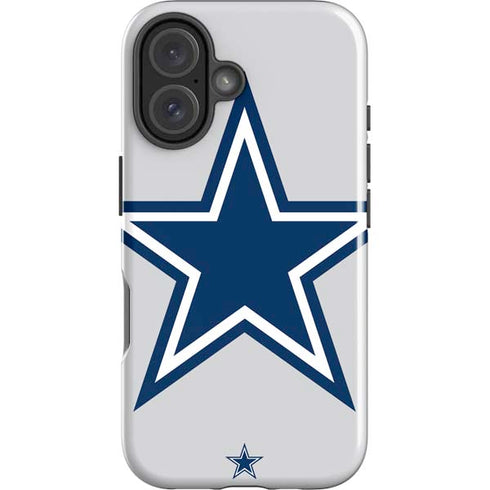 NFL Dallas Cowboys Large Logo iPhone 16 Plus Impact Case
