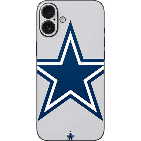 NFL Dallas Cowboys Large Logo iPhone 16 Plus Skin