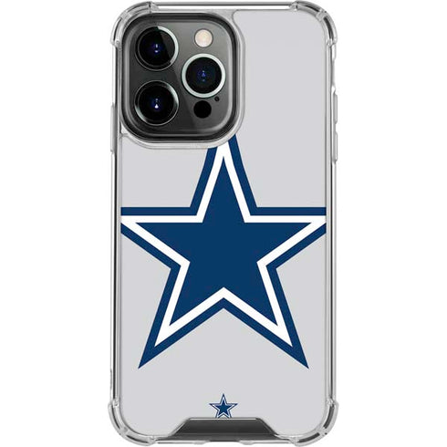 NFL Dallas Cowboys Large Logo iPhone 16 Pro Clear Case