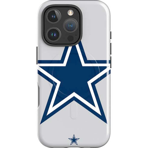 NFL Dallas Cowboys Large Logo iPhone 16 Pro Magsafe Impact Case