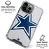 NFL Dallas Cowboys Large Logo iPhone 16 Pro Max Clear Case