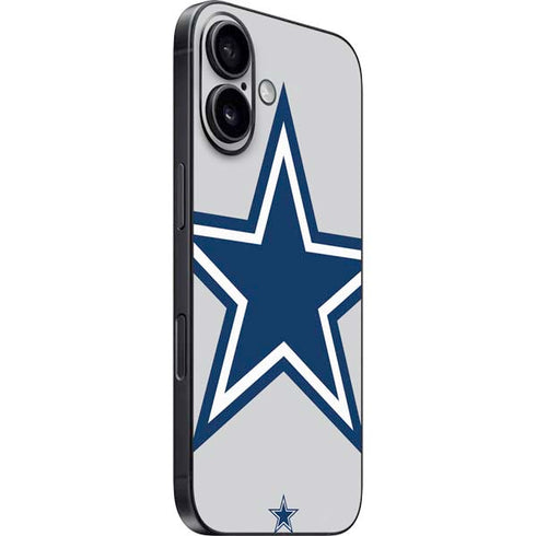 NFL Dallas Cowboys Large Logo iPhone 16 Skin