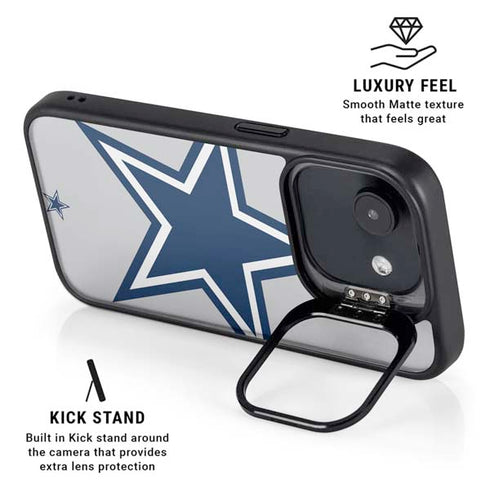 NFL Dallas Cowboys Large Logo iPhone 16e Kickstand Case
