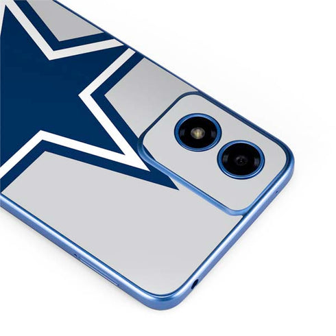 NFL Dallas Cowboys Large Logo Moto G Play 4G (2024) Skin