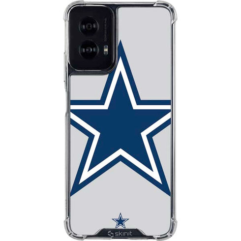 NFL Dallas Cowboys Large Logo Moto G Power 5G (2024) Clear Case