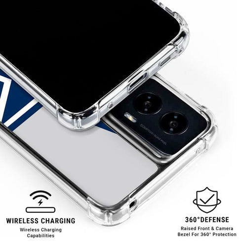 NFL Dallas Cowboys Large Logo Moto G Power 5G (2024) Clear Case