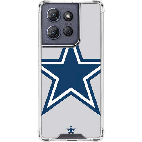 NFL Dallas Cowboys Large Logo Moto G Stylus 5G (2025) Clear Case