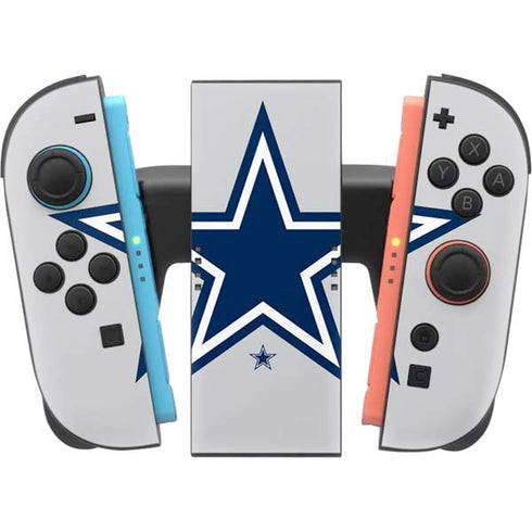 NFL Dallas Cowboys Large Logo Nintendo Switch 2 (2025) Joy-Con Controller Skin