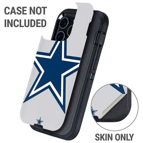 NFL Dallas Cowboys Large Logo Otterbox Defender iPhone Skin
