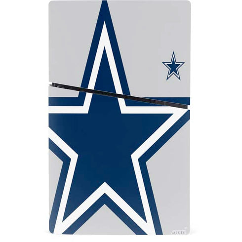 NFL Dallas Cowboys Large Logo PS5 Slim Digital Edition Console Skin