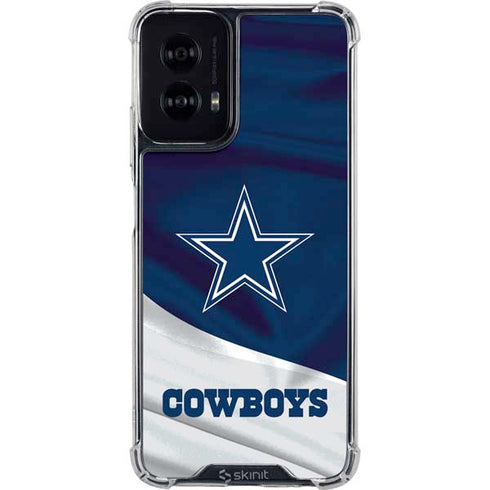 NFL Dallas Cowboys Moto G Power 5G (2024) Clear Case