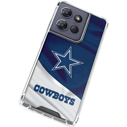 NFL Dallas Cowboys Moto G Power 5G (2025) Clear Case