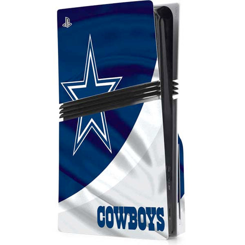 NFL Dallas Cowboys PS5 Pro Disk Console Skin