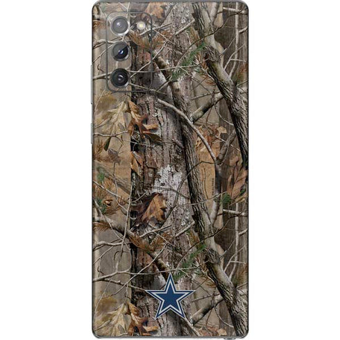 NFL Dallas Cowboys Realtree AP Camo Galaxy Note20 5G Skin