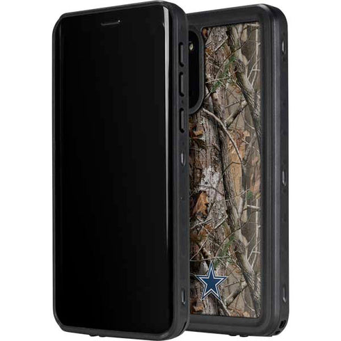 NFL Dallas Cowboys Realtree AP Camo Galaxy S20 Plus Waterproof Case