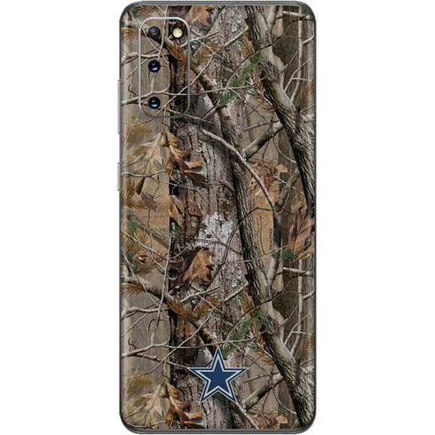 NFL Dallas Cowboys Realtree AP Camo Galaxy S20 Skin