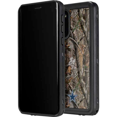 NFL Dallas Cowboys Realtree AP Camo Galaxy S20 Waterproof Case