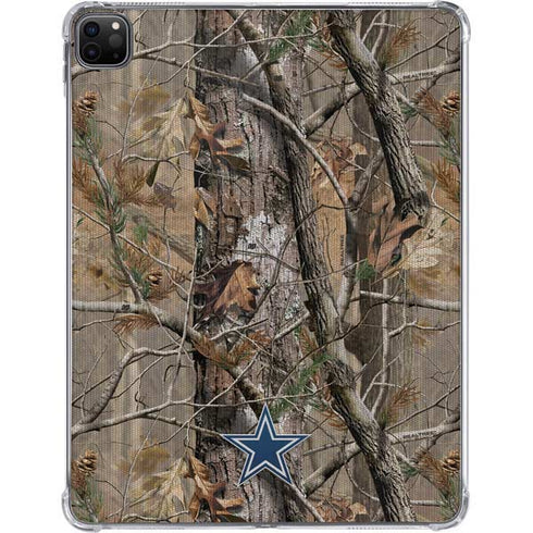 NFL Dallas Cowboys Realtree AP Camo iPad Pro 11in (2024) Clear Case