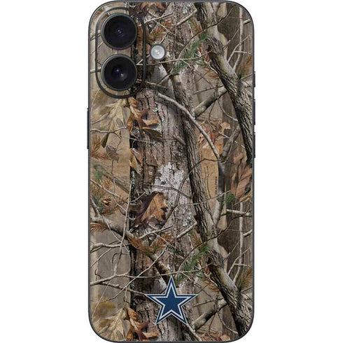 NFL Dallas Cowboys Realtree AP Camo iPhone 16 Skin
