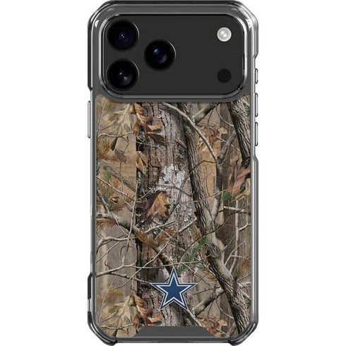 NFL Dallas Cowboys Realtree AP Camo iPhone 18 Pro Max Clear Case