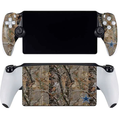 NFL Dallas Cowboys Realtree AP Camo PlayStation Portal Remote Player Skin