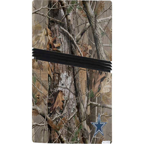 NFL Dallas Cowboys Realtree AP Camo PS5 Pro Console Skin