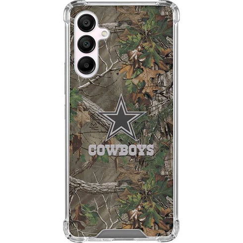NFL Dallas Cowboys Realtree Xtra Green Camo Galaxy A16 5G Clear Case