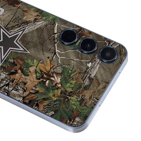 NFL Dallas Cowboys Realtree Xtra Green Camo Galaxy A35 5G Skin