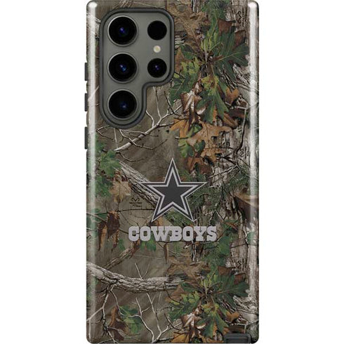 NFL Dallas Cowboys Realtree Xtra Green Camo Galaxy S23 Ultra Pro Case