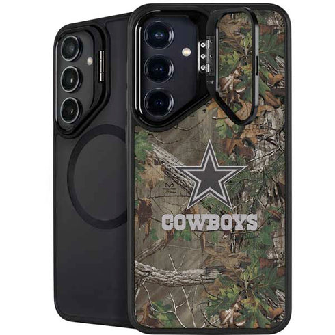 NFL Dallas Cowboys Realtree Xtra Green Camo Galaxy S24 Kickstand Case