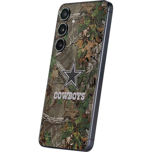 NFL Dallas Cowboys Realtree Xtra Green Camo Galaxy S25 Skin
