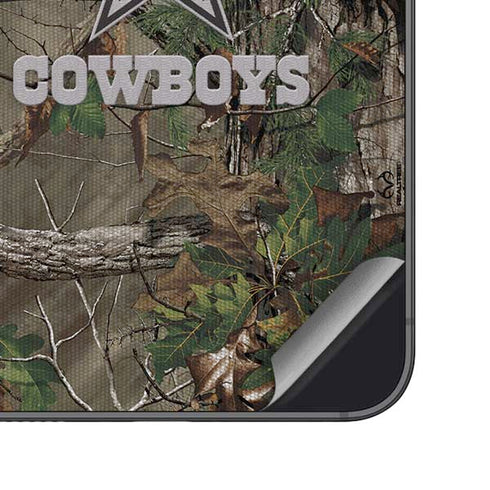 NFL Dallas Cowboys Realtree Xtra Green Camo Galaxy S25 Skin