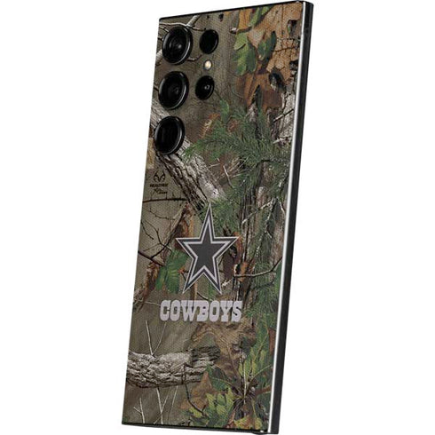 NFL Dallas Cowboys Realtree Xtra Green Camo Galaxy S24 Ultra Skin