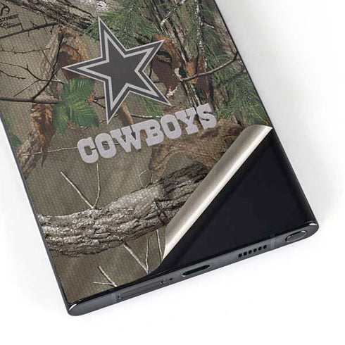 NFL Dallas Cowboys Realtree Xtra Green Camo Galaxy S24 Ultra Skin