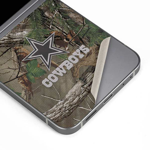 NFL Dallas Cowboys Realtree Xtra Green Camo Galaxy Z Flip6 Skin