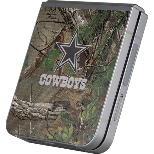 NFL Dallas Cowboys Realtree Xtra Green Camo Galaxy Z Flip6 Skin