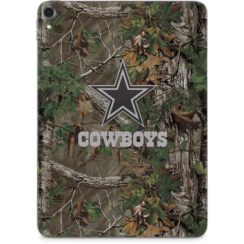 NFL Dallas Cowboys Realtree Xtra Green Camo Apple iPad Pro Skin