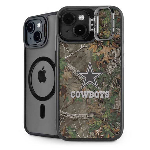 NFL Dallas Cowboys Realtree Xtra Green Camo iPhone 13 Kickstand Case