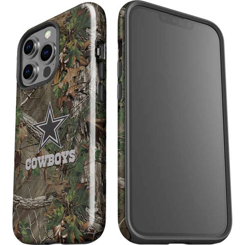 NFL Dallas Cowboys Realtree Xtra Green Camo iPhone 15 Pro Impact Case