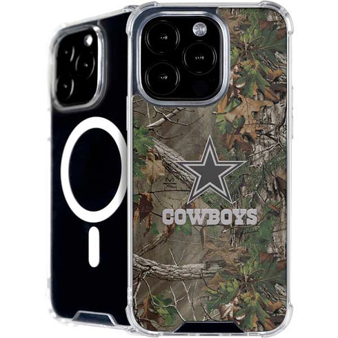 NFL Dallas Cowboys Realtree Xtra Green Camo iPhone 16 Pro MagSafe Case