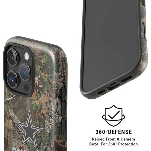 NFL Dallas Cowboys Realtree Xtra Green Camo iPhone 16 Pro Magsafe Impact Case