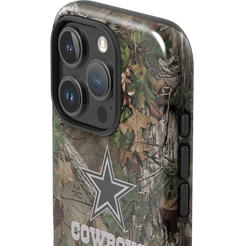 NFL Dallas Cowboys Realtree Xtra Green Camo iPhone 16 Pro Max Impact Case