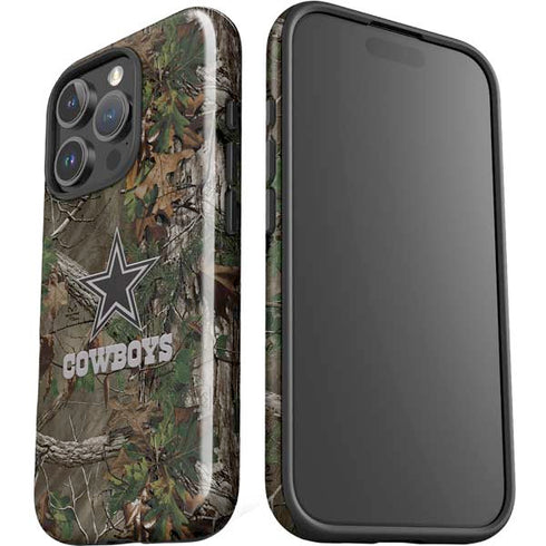 NFL Dallas Cowboys Realtree Xtra Green Camo iPhone 16 Pro Max Impact Case