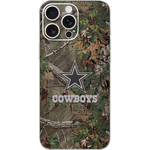 NFL Dallas Cowboys Realtree Xtra Green Camo iPhone 16 Pro Max Skin