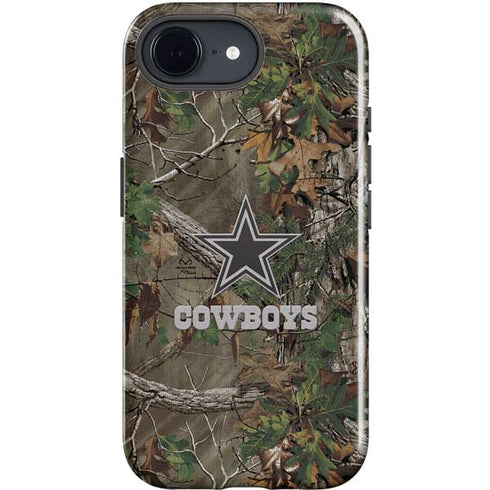 NFL Dallas Cowboys Realtree Xtra Green Camo iPhone 16e Impact Case